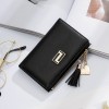 New women's wallet Korean fashion zipper medium and long handbag multi card slot thin Pu wallet wholesale 