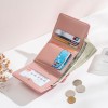 Manufacturer direct selling wallet women's short ins student 30% coin zero wallet Korean fashion Pu wallet wholesale 