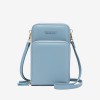 Mini large capacity mobile phone bag women's 2021 New Single Shoulder Messenger small leather bag three pull single shoulder bag key zero wallet 