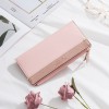 Cross border supply new wallet women's Korean fashion multi Card Wallet Zipper buckle long wallet wholesale 