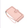 2021 new fashion women's handbag Long Wallet Zipper mobile phone bag long handbag manufacturer's supply 