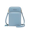 Mini large capacity mobile phone bag women's 2021 New Single Shoulder Messenger small leather bag three pull single shoulder bag key zero wallet 