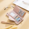 Cross border new Japanese and Korean women's long mobile phone bag high-capacity student's hand bag trendy wallet can be customized 