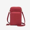 Mini large capacity mobile phone bag women's 2021 New Single Shoulder Messenger small leather bag three pull single shoulder bag key zero wallet 