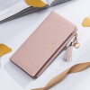 Carrken2019 new frosted versatile Korean handbag multi card buckle long zipper women's wallet 