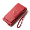 Cross border new Japanese and Korean women's long mobile phone bag high-capacity student's hand bag trendy wallet can be customized 