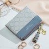 Swdvogan new wallet women's short 2019 Korean fashion tassel versatile zipper women's wallet zero wallet 