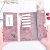  New Student Wallet Korean frosted multi card zipper wallet women's long handbag 30% off wholesale 