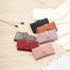 Amazon handbag retro Korean fashion multifunctional zipper buckle women's wallet driver's license 20% discount Wallet 