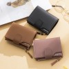 Foreign trade source bag women 2019 short wallet fashion soft leather multifunctional wallet zero wallet wholesale 