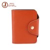 RFID women's card bag Keai multi card position leather organ certificate clip women's zero wallet clip factory supply 