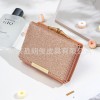 women's short wallet Korean fashion bright face 30% discount small teaching bag multi card student zero wallet in stock 