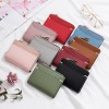 2019 new women's wallet wholesale short zipper wallet Korean version simple fashion trend zero wallet wallet 