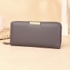 Cross border foreign trade 2021 New Cute women's long handbag fashion multifunctional two fold wallet wallet 