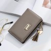 New women's wallet Korean fashion zipper medium and long handbag multi card slot thin Pu wallet wholesale 