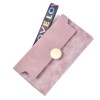  New Student Wallet Korean frosted multi card zipper wallet women's long handbag 30% off wholesale 