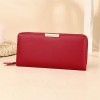 Cross border foreign trade 2021 New Cute women's long handbag fashion multifunctional two fold wallet wallet 