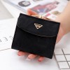  new women's short wallet Korean fashion canvas 20% discount small teaching bag multi card slot zero wallet wholesale 