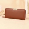 Cross border foreign trade 2021 New Cute women's long handbag fashion multifunctional two fold wallet wallet 