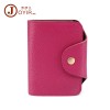 RFID women's card bag Keai multi card position leather organ certificate clip women's zero wallet clip factory supply 