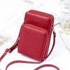 Cross border new Korean fashion large capacity diagonal bag solid color multifunctional mobile phone bag women's messenger 2019 single shoulder bag 