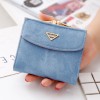  new women's short wallet Korean fashion canvas 20% discount small teaching bag multi card slot zero wallet wholesale 