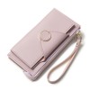 Cross border new Japanese and Korean women's long mobile phone bag high-capacity student's hand bag trendy wallet can be customized 