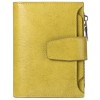 Genuine leather wallet women's short multi-functional zipper women's wallet large capacity card clip zero wallet 