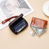 Change Card Bag Women's Buckle Zero Wallet 4-inch Zipper Clip Bag Handheld Bag 