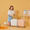 New small suitcase for women, 18 inch lightweight and silent universal wheel trolley box, small and fresh boarding and travel password box 