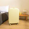 Luggage with cup holder, student female high appearance, 24 inch small fresh suitcase, male small lightweight 20 inch travel suitcase 