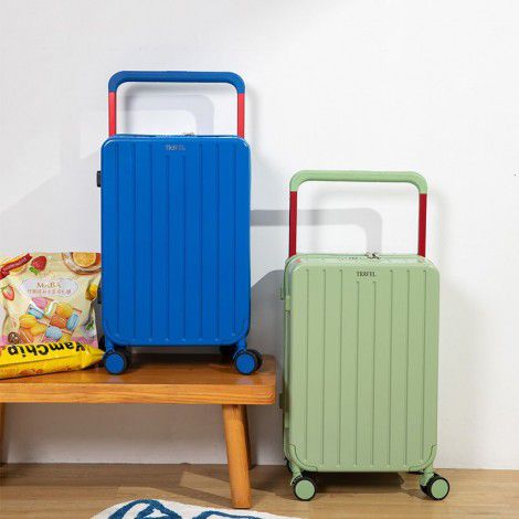 Luggage box, wide pull rod travel box, large capacity, female, high aesthetic value, durable, 24 inch universal wheel, password, pull rod box, male 