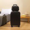 Luggage with cup holder, student female high appearance, 24 inch small fresh suitcase, male small lightweight 20 inch travel suitcase 