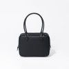 Minimalist and sophisticated retro hand pillow bag for women's commuting versatile leather feather bag 
