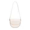 Retro saddle bag with a high-end feel, classic and fashionable small round bag that can be worn on one shoulder or crossbody, with a versatile texture. New 2023 women's bag 