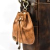 Creative Zero Wallet for Men and Women Retro Handmade Plant Tanned Leather Fragmented Silver Bag Retro Zero Money Bag 