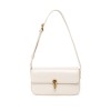 Small square bag, fashionable and simple, single shoulder bag, high-end tofu bag, cowhide underarm bag, women's crossbody bag, retro style 