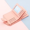 Women's wallet short with zipper, multi slot wallet, 30% discount, women's fashionable change wallet 