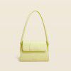 Underarm bag, genuine leather, high-end women's bag, mobile phone bag, niche design bag, fashionable women's shoulder bag 