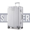 24 inch aluminum frame trolley box, universal wheel travel box, women's luggage, retro 20 inch student password box, wholesale luggage 