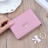 Small Wallet Women's Short Wallet Women's Student Fashion Soft Leather Tassel Zipper Change Card Bag 