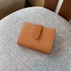 Genuine leather women's wallet, contrasting color card bag wallet, multifunctional wallet for women 