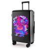 24 inch suitcase with Chinese style and 20 inch suitcase with cartoon pattern printing and password travel box 