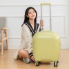 18 inch luggage, candy colored small trolley box, lightweight boarding case, silent universal wheel travel box 