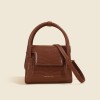 Women's leather handbag, mobile phone bag, lizard pattern single shoulder handbag, niche design, small square bag, crossbody bag 