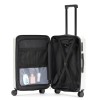 Multi functional zippered suitcase with 24 inch password trolley box 