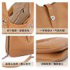 Soft leather glossy leather high-end Tote underarm bag 2023 spring new fashionable magnetic buckle chain crossbody bag 