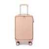 Front open lid luggage, female small 20 inch business trolley, male side open boarding chassis, password travel box wholesale 
