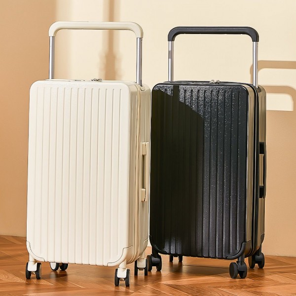 Wide pull rod luggag...