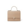 Retro minimalist doctor's bag with niche design, crossbody bag with high-end feel, large capacity leather shoulder bag 